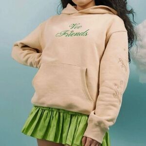 Kim Shui × VeeFriends X Driven Dragon Unisex Hoodie Green Cream NWT Medium
